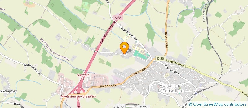 localisation de l'entreprise QR BAG  MONTASTRUC-LA-CONSEILLERE