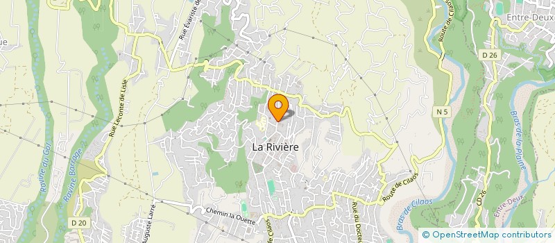 localisation de l'entreprise QR REUNION à SAINT-LOUIS