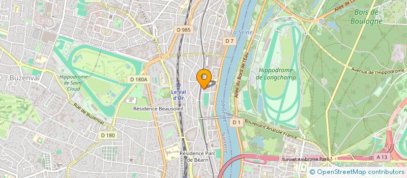 localisation de l'entreprise QR VIBES à SAINT-CLOUD