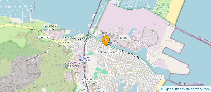 localisation de l'entreprise QRB  PORT-LA-NOUVELLE