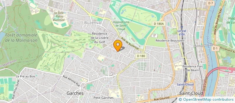 localisation de l'entreprise QRF - CONCIERGERIE SOLIDAIRE à GARCHES