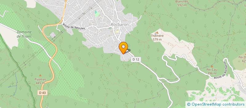 localisation de l'entreprise QRML  ROCBARON