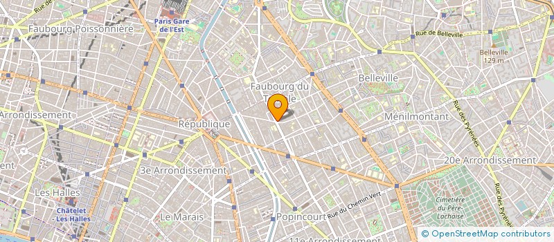 localisation de l'entreprise QROCK.ME  PARIS