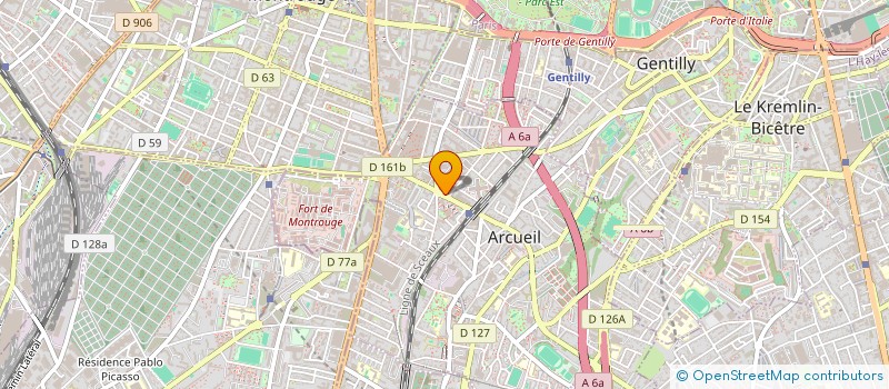 localisation de l'entreprise QRQC ACADEMY à ARCUEIL