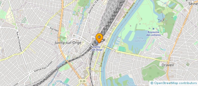 localisation de l'entreprise QS SOLUTIONS à JUVISY-SUR-ORGE