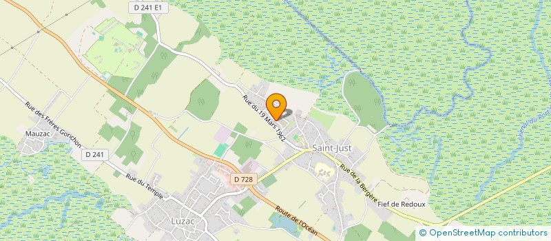 localisation de l'entreprise QSA INNOVATION EXTERIEUR  SAINT-JUST-LUZAC