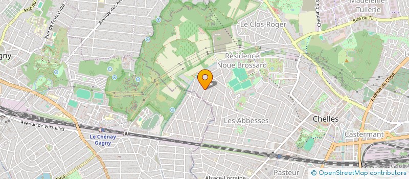 localisation de l'entreprise QSBM  CHELLES