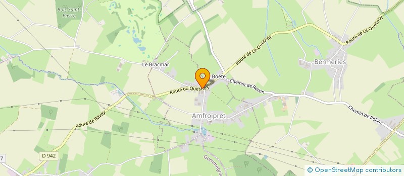 localisation de l'entreprise QSE NORD à GOMMEGNIES