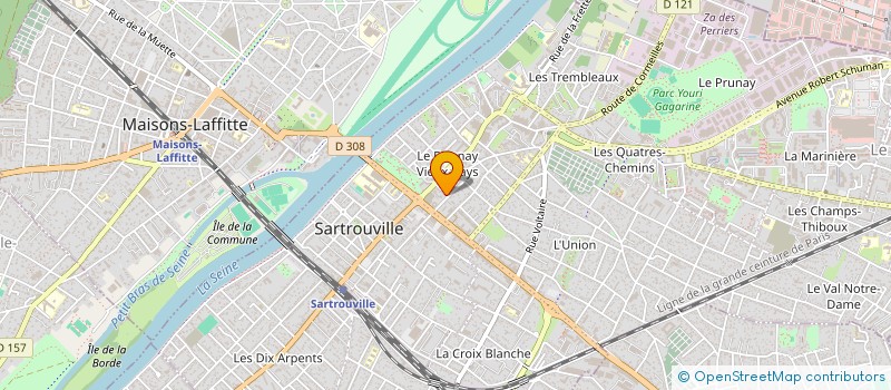 localisation de l'entreprise QSE TRANSITION à SARTROUVILLE