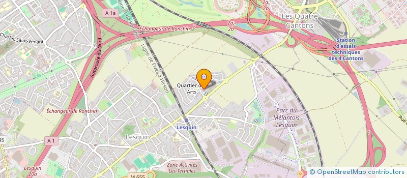 localisation de l'entreprise QSP à LESQUIN