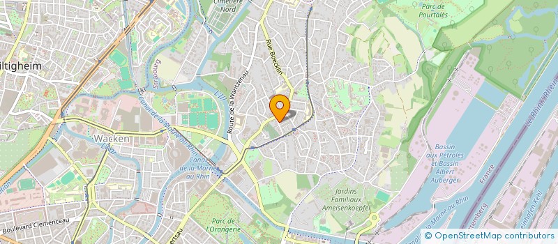 localisation de l'entreprise QSP CONSEILS ET AUDIT à STRASBOURG