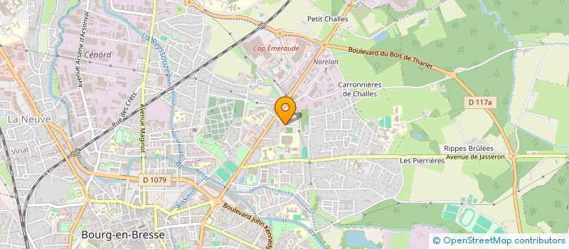 localisation de l'entreprise QSPR CONSULTING à BOURG-EN-BRESSE
