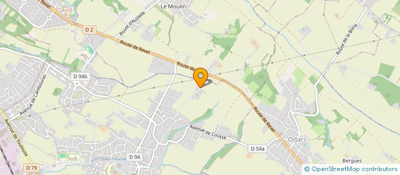 localisation de l'entreprise QSX CAPITAL  ESCALQUENS