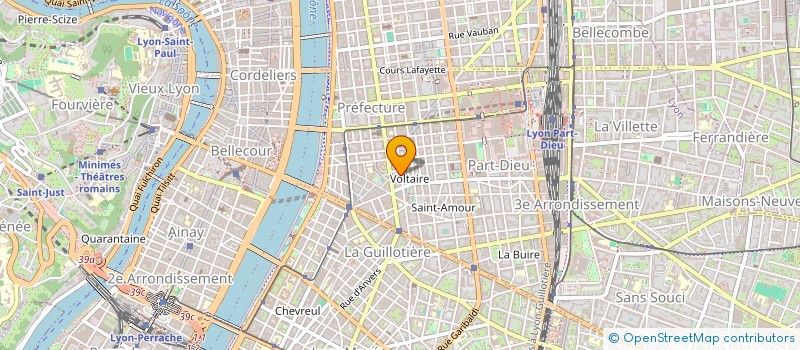 localisation de l'entreprise QT1 FORMATION  LYON