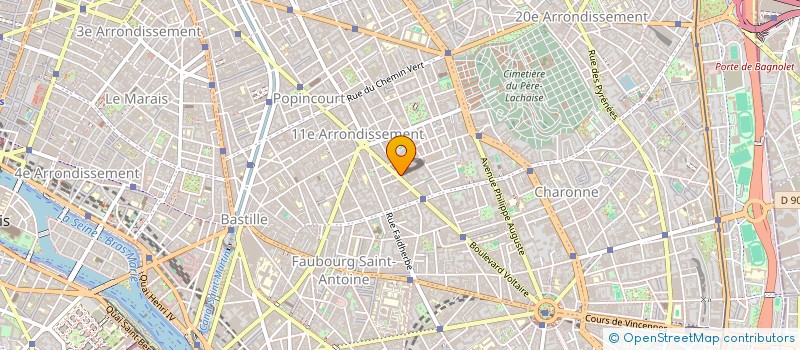 localisation de l'entreprise QTC NETWORK à PARIS
