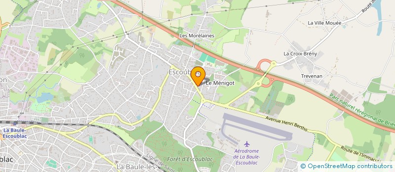 localisation de l'entreprise QTD EQUI MULTI SERVICES  LA BAULE-ESCOUBLAC