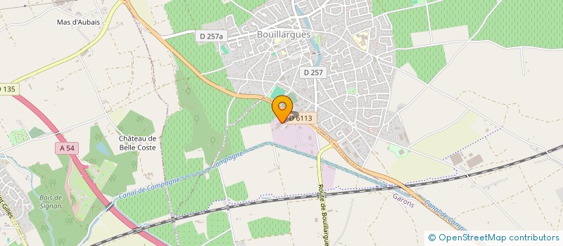 localisation de l'entreprise QTE AGRICOLE MANUTENTION SERVICE à GARONS