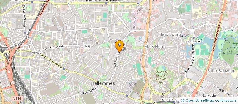 localisation de l'entreprise QTECH à LILLE