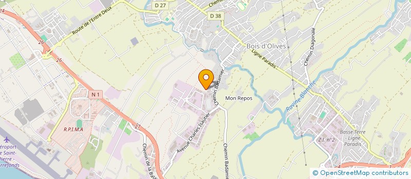 localisation de l'entreprise QTFM à SAINT-PIERRE
