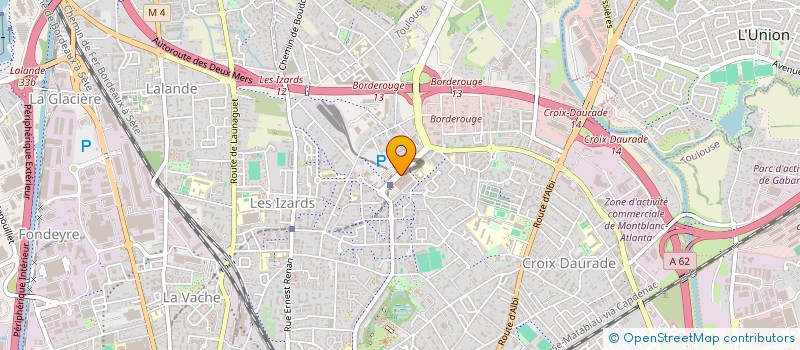 localisation de l'entreprise QTLM à TOULOUSE