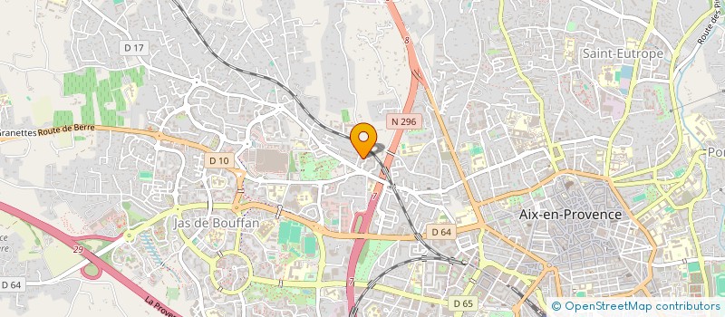 localisation de l'entreprise QTM à AIX EN PROVENCE