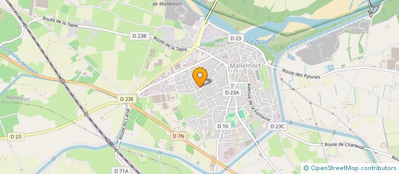 localisation de l'entreprise QU ES A QUEU  MALLEMORT