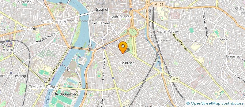 localisation de l'entreprise QU'ES AQUO  TOULOUSE