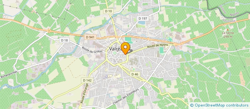 localisation de l'entreprise QU'EST-CE QU'ON ATTEND? à VALREAS