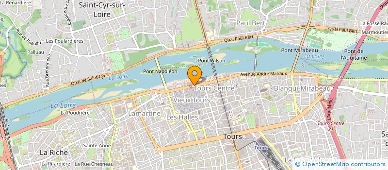 localisation de l'entreprise QU EST CE QUE QUOI ? à TOURS