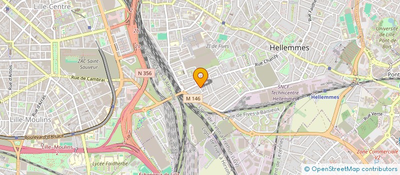 localisation de l'entreprise QU MARCQ à LILLE