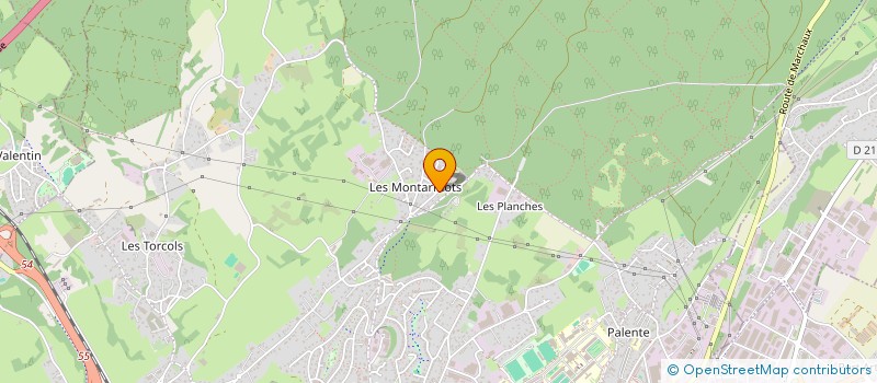 localisation de l'entreprise QU@NTIX à BESANCON