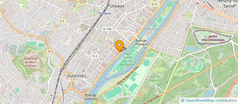 localisation de l'entreprise QU'ON AIT SENS DE SOI  PUTEAUX