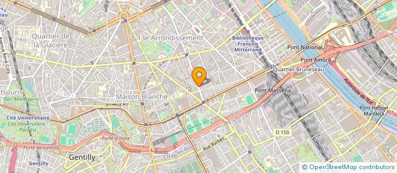 localisation de l'entreprise QUACH  PARIS