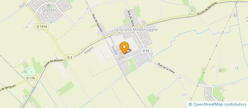 localisation de l'entreprise QUAD AVENTURES à COUDEKERQUE-BRANCHE