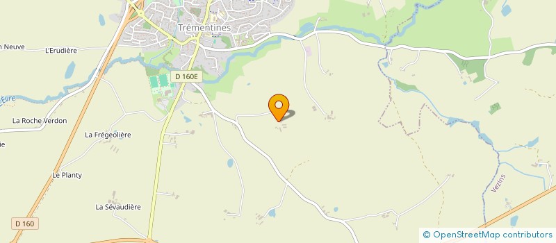 localisation de l'entreprise QUAD EVASION 49  TREMENTINES