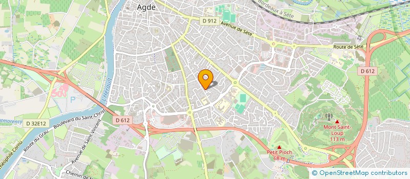 localisation de l'entreprise QUAD EVASION à AGDE