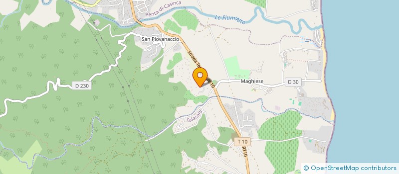 localisation de l'entreprise QUAD'ISULA  TAGLIO-ISOLACCIO