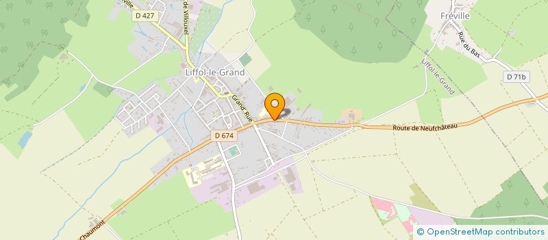 localisation de l'entreprise QUAD PASSION 88  LIFFOL-LE-GRAND