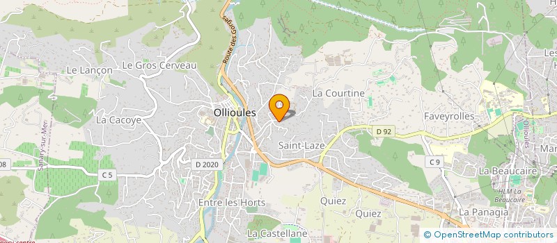 localisation de l'entreprise QUAD RANDO VAR à BANDOL