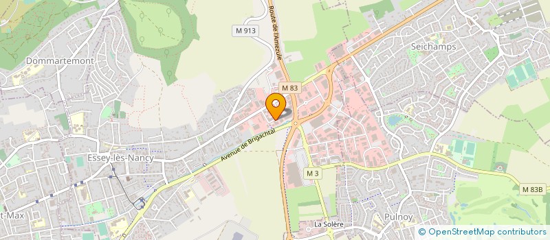 localisation de l'entreprise QUAD TOUT TERRAIN  PULNOY