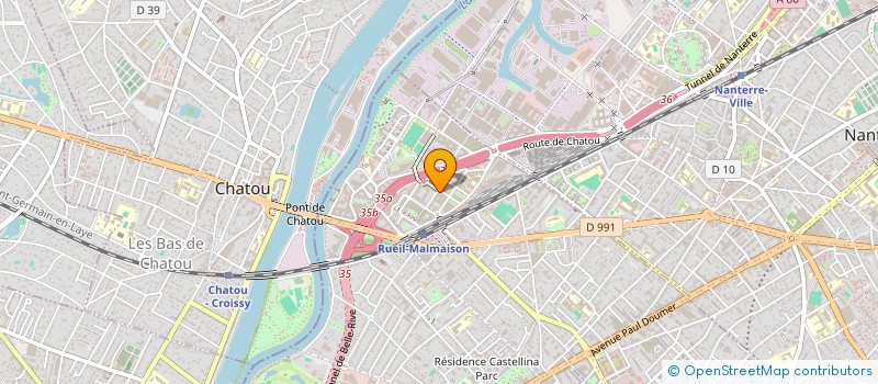 localisation de l'entreprise QUADIENT FINANCE FRANCE à RUEIL-MALMAISON