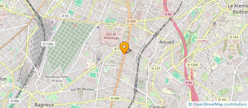 localisation de l'entreprise QUADIENT TECHNOLOGIES FRANCE à BAGNEUX