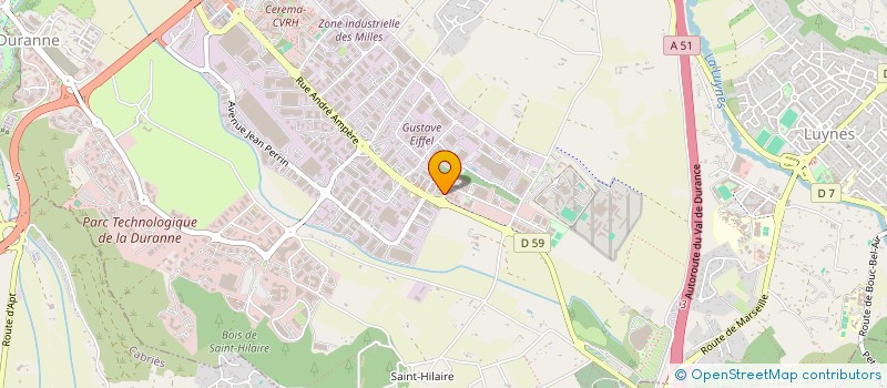 localisation de l'entreprise QUADRAGROUPE  AIX-EN-PROVENCE