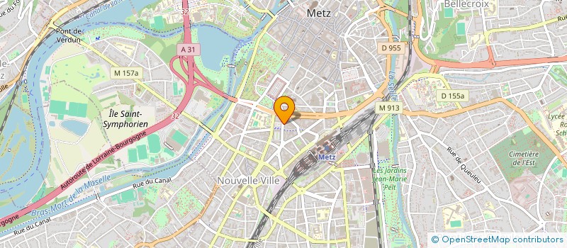 localisation de l'entreprise QUADRAL E-SERVICES à METZ