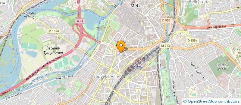 localisation de l'entreprise QUADRAL SAS à METZ