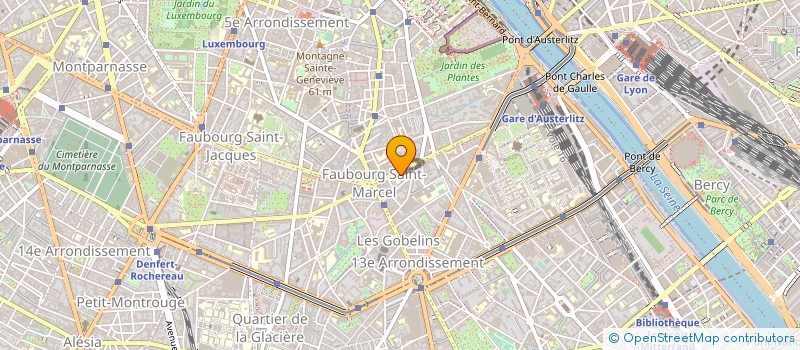 localisation de l'entreprise QUADRANT à PARIS