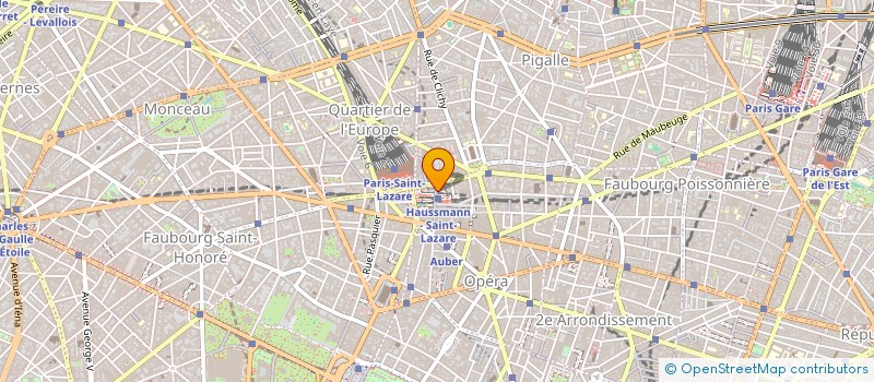 localisation de l'entreprise QUADRATIC  PARIS