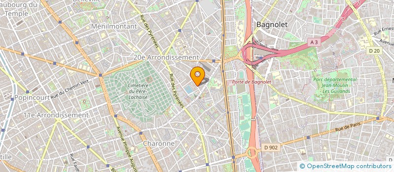 localisation de l'entreprise QUADRATIN  PARIS