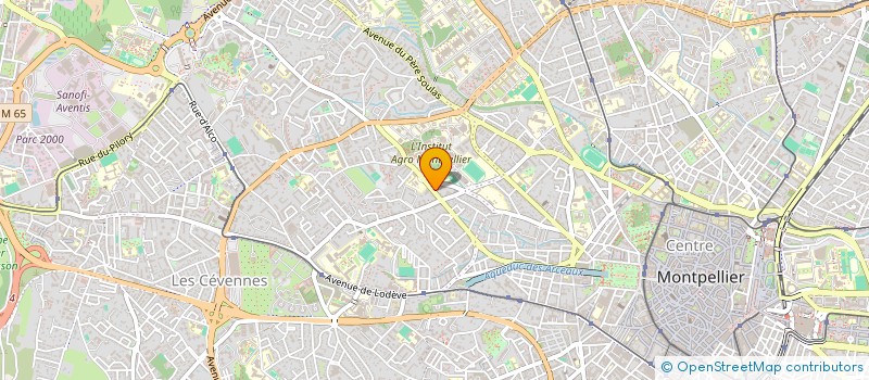 localisation de l'entreprise QUADRATUR à MONTPELLIER