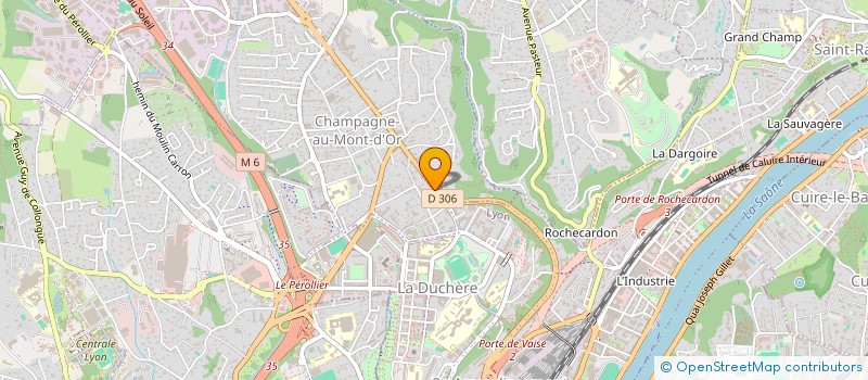 localisation de l'entreprise QUADRI PLUS  CHAMPAGNE-AU-MONT-D'OR